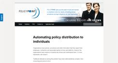 Desktop Screenshot of policypoint.com